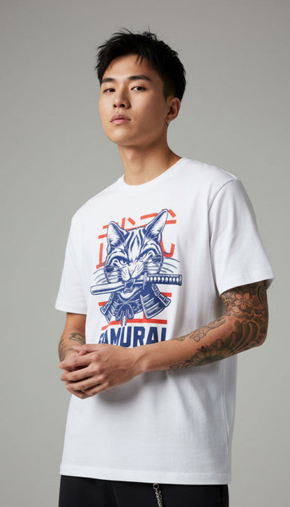 Samurai Cat T-Shirt