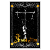 Hanged Man tarot card poster from Major Arcana Prints by Any Means Necessary Clothing, 11x17 inch art print with detailed design.