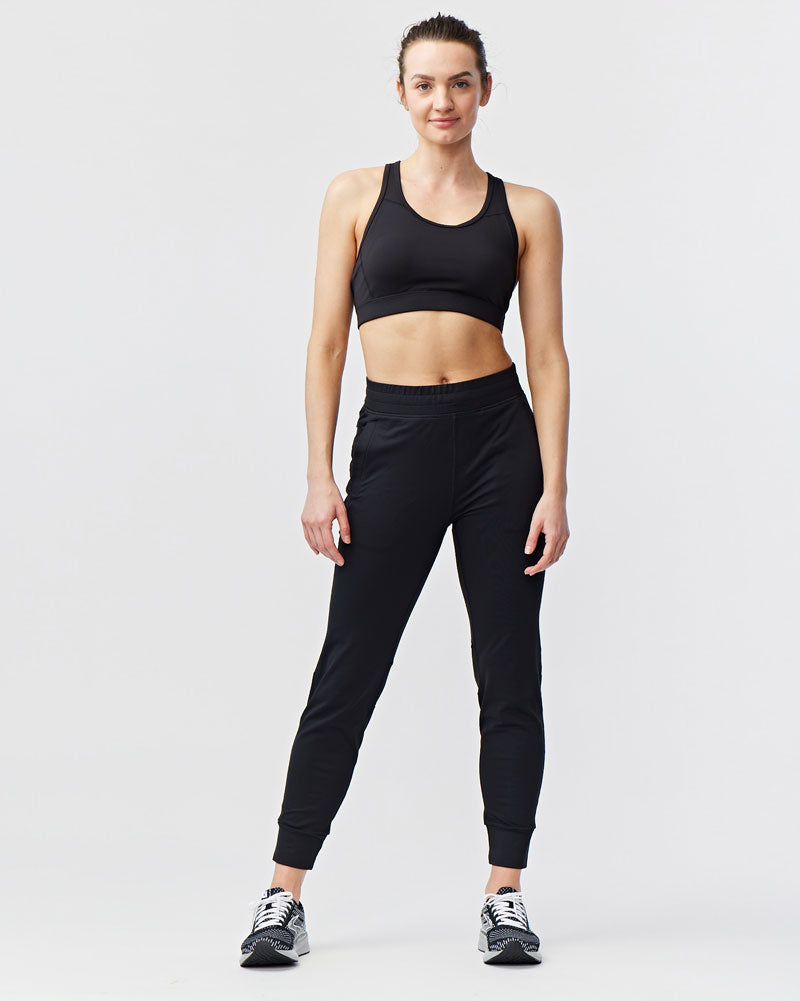 Full-length black Valia women&