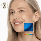 Set of 20 Maree 24K gold V-Line lifting masks, facial sheet masks designed to enhance jawline and skin firmness.
