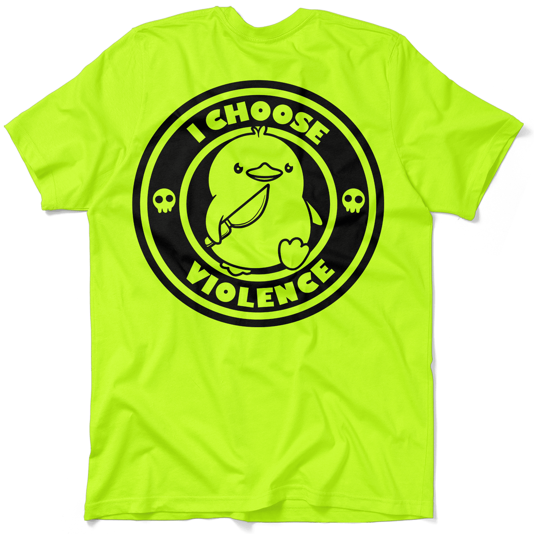 Violence - Safety Yellow T-Shirt