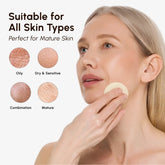 Maree Dark Spot Fading Vitamin C Pads with brightening serum and cotton pads for skin tone improvement and dark spot reduction.