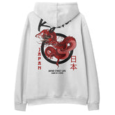 Yūjin Clothing Kyoto Hoodie, soft black hoodie with front pocket and hood, casual streetwear style.