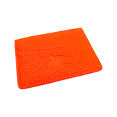 Orange hyena wallet lanyard by Any Means Necessary Clothing featuring a hyena design and durable strap.