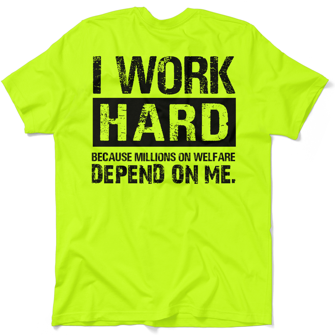 Welfare - Safety Yellow T-Shirt