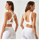 Women wearing a Fitkitty Culture high-impact athletic sports bra with front zipper, designed for support during workouts.