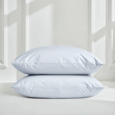 Elegant Luxe Australian Sateen Pillowcase Set by Italic, showcasing smooth, soft satin pillowcases on a neatly made bed.