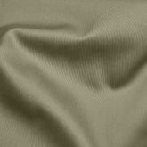 Luxe Australian Sateen Sheet Set by Italic with smooth, silky fabric in neutral tones, neatly folded on a bed.