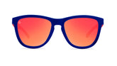 U.S. Soccer 2024 Knockaround sunglasses by Goal Five, stylish lifestyle eyewear with team logo on the front.
