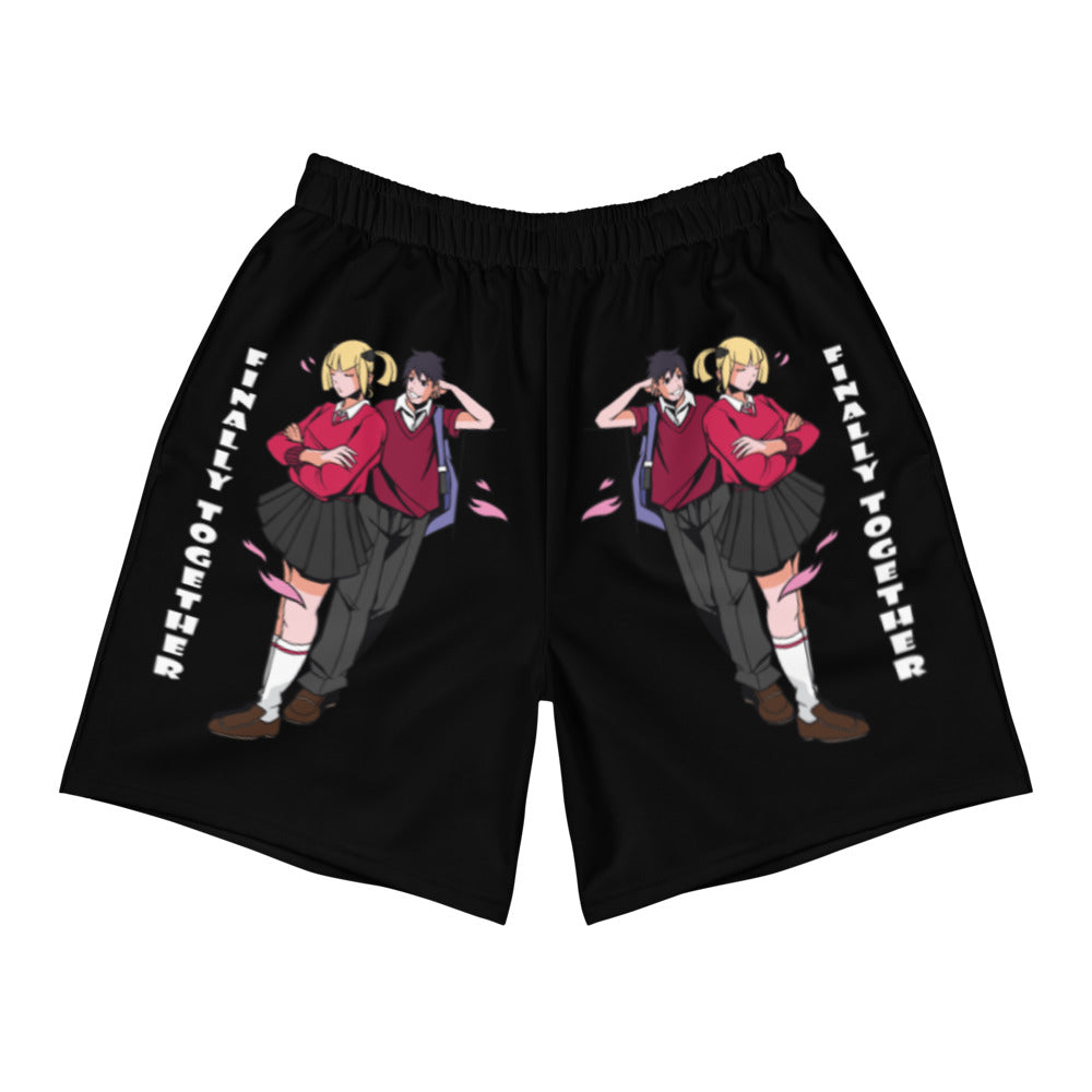 Yūjin Clothing Finally Together Shorts in soft fabric, featuring a relaxed fit and stylish design perfect for casual wear.