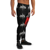 Dark Night sweatpants by Yūjin Clothing, comfortable black sweatpant with relaxed fit and elastic waistband.