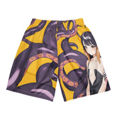 Yūjin Clothing Deep Temptations mesh shorts, lightweight and breathable athletic short with mesh design, perfect for active wear.