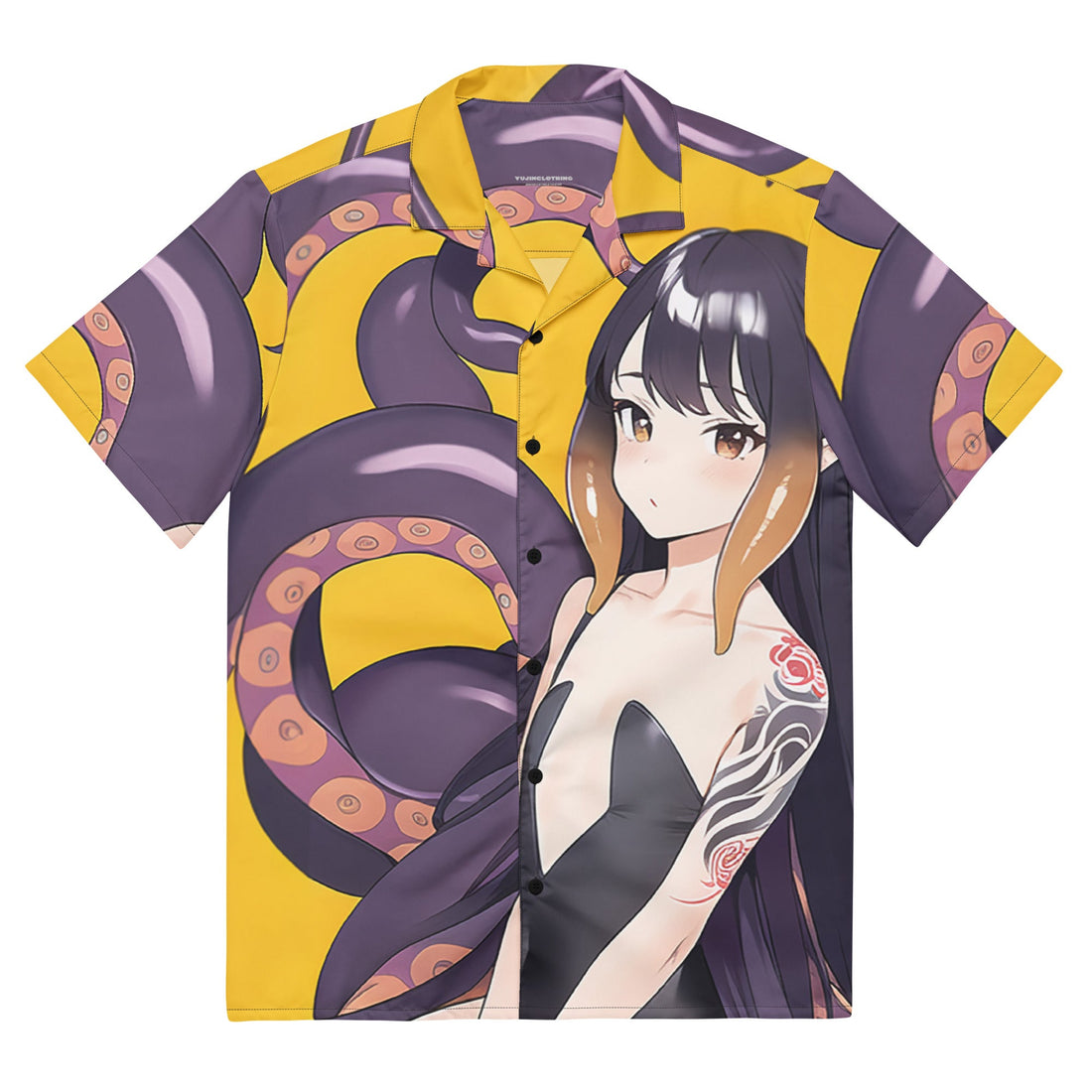 Yūjin Clothing Deep Temptation T-Shirt featuring a stylish design and comfortable fit, displayed on a plain background.