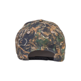 Camouflage Mayhem Hat by Any Means Necessary Clothing with adjustable strap and embroidered logo.