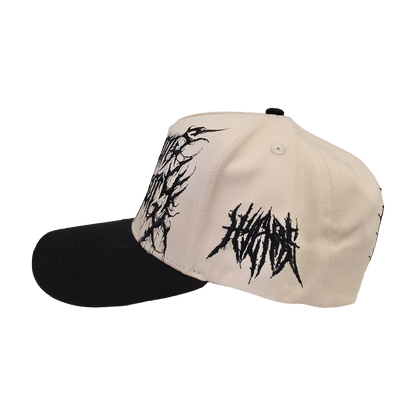 Black Roaming Hat by Any Means Necessary Clothing, stylish wide-brim hat with adjustable strap and casual design.