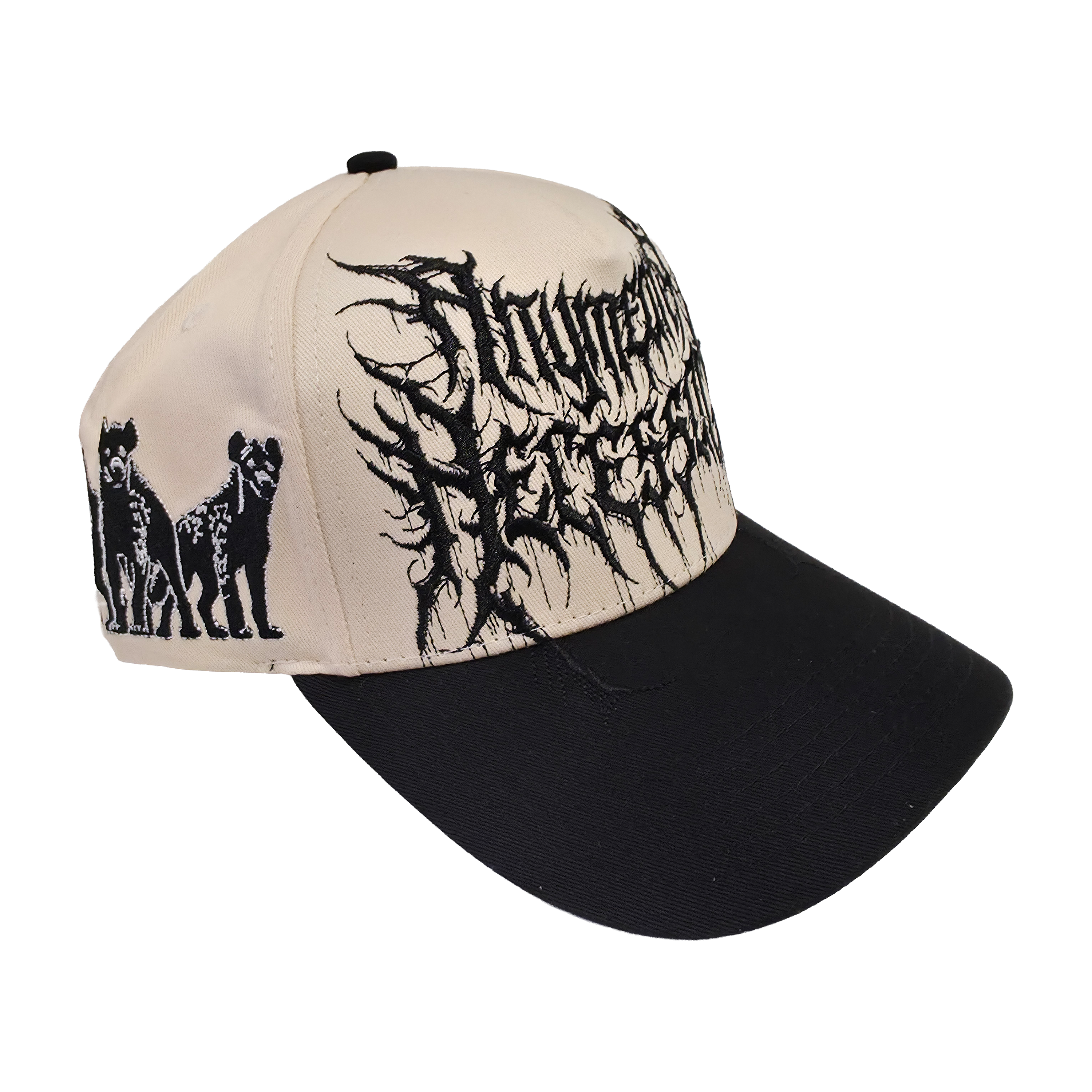 Black Roaming Hat by Any Means Necessary Clothing featuring a casual, stylish design and adjustable strap.