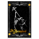 11x17 tarot Hierophant poster from Major Arcana Prints series by Any Means Necessary Clothing, featuring detailed Hierophant design.