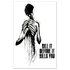 Poster titled "Kill It Before It Kills You" featuring bold text design, from Any Means Necessary Clothing.