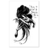 Promise print poster by Any Means Necessary Clothing featuring artistic design on 11x17 paper.