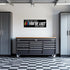 Black vinyl garage wall decal with "If You Ain&