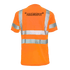 Reflective safety t-shirt by Armed American Supply with high-visibility reflective strips for enhanced safety during low-light conditions.