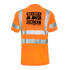 Reflective Amish Electrician safety T-shirt by Armed American Supply, featuring high-visibility reflective strips for workplace safety.