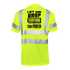 Reflective safety T-shirt by Armed American Supply with high-visibility reflective stripes for enhanced safety.