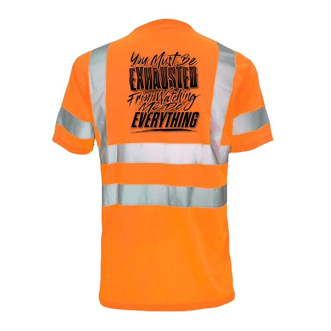 Reflective safety T-shirt by Armed American Supply featuring high-visibility reflective strips and a comfortable fit.