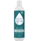 Puracy sulfate-free conditioner with silicone and dimethicone, shown in a sleek bottle, ideal for nourishing hair.