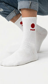 Yūjin Clothing Japanese classic socks featuring traditional patterns and comfortable fabric for everyday wear.