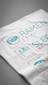 Anime Circle Blanket by Yūjin Clothing featuring a vibrant anime-themed design on soft, cozy fabric perfect for fans.