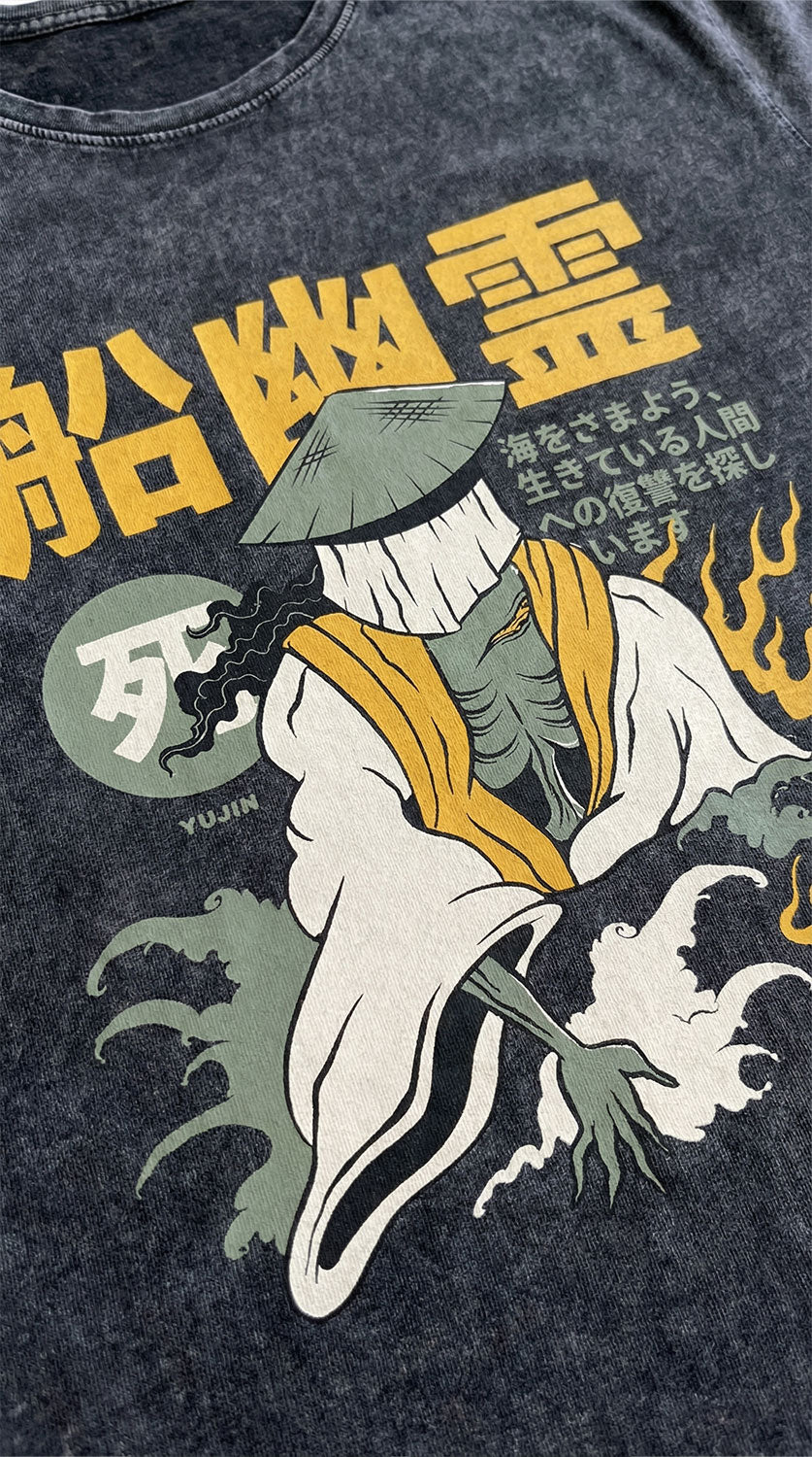 Yūrei Ghost Denim T-Shirt