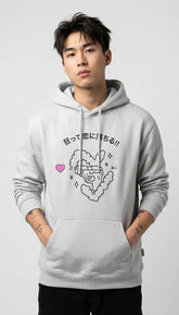 Yūjin Clothing Madly In Love hoodie featuring a cozy fit with a stylish design and soft fabric for comfortable casual wear.