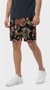 Yūjin Clothing Dragon Tattoo shorts featuring a bold dragon design on lightweight fabric with a relaxed fit.