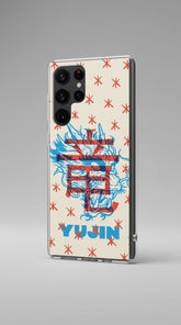Furious Dragon Samsung phone case by Yūjin Clothing featuring a detailed dragon design on a protective phone cover.