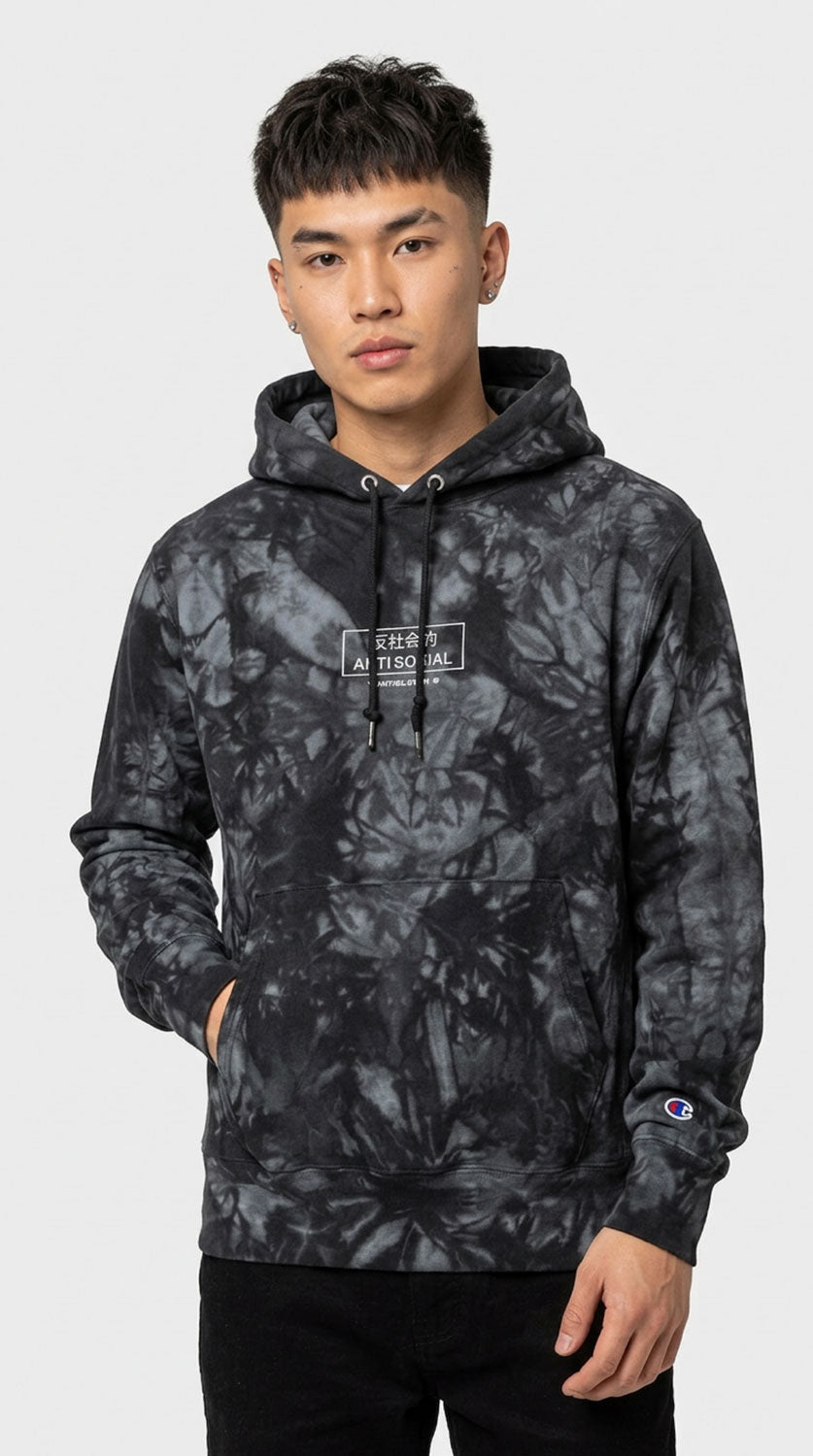 Antisocial Tie-Dye Hoodie