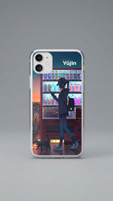 Chill iPhone case by Yūjin Clothing, featuring a trendy design that offers stylish protection for your smartphone.