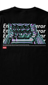 Yūjin Clothing Emperor T-Shirt featuring a stylish design with a comfortable fit and classic crew neck in black fabric.