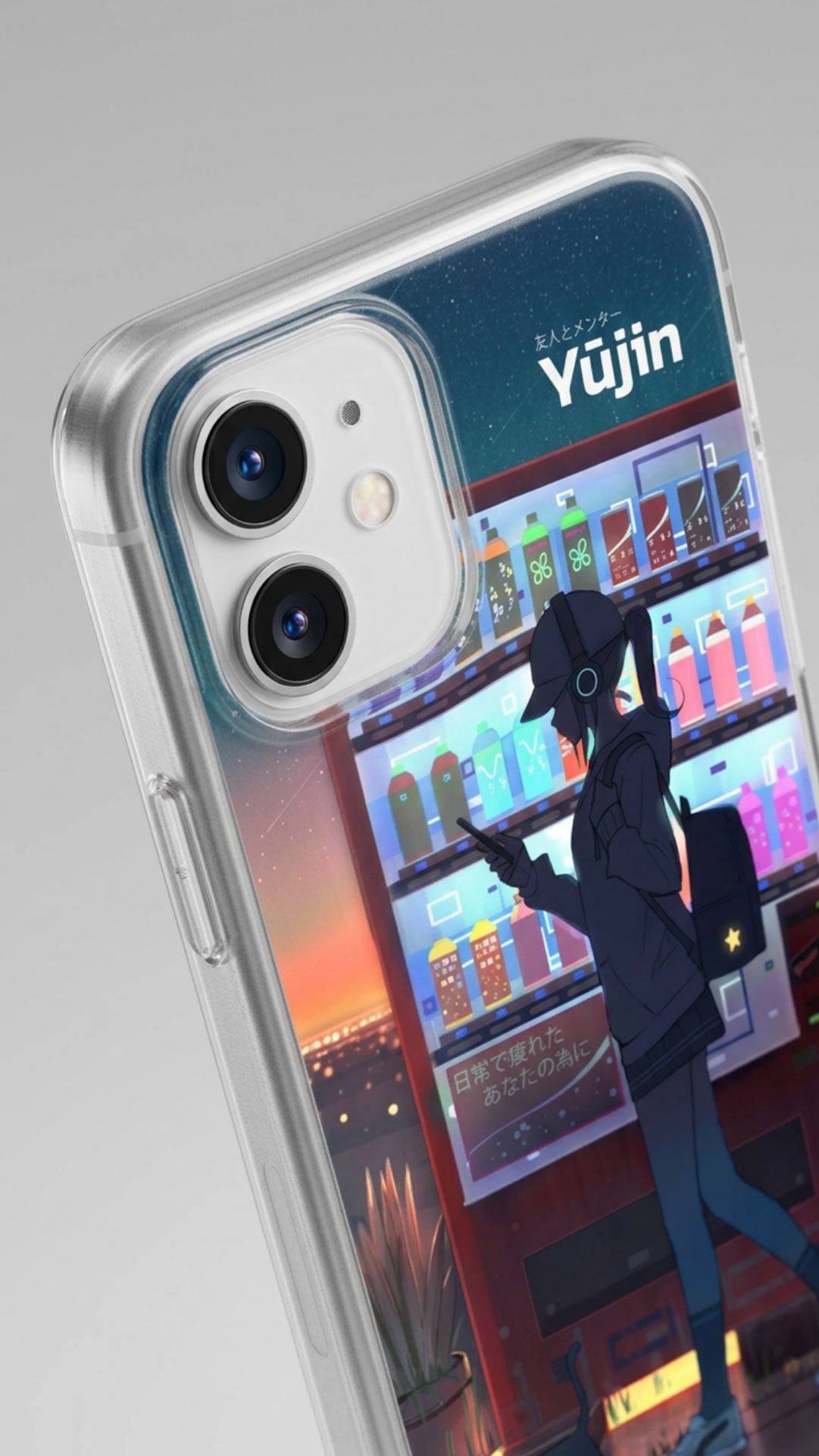 Yūjin Clothing Chill iPhone case showing a stylish, protective phone cover with a modern design for iPhone models.