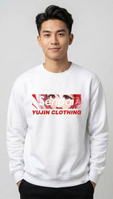 Yūjin Clothing Senpai Sweatshirt featuring a stylish design, soft fabric, and comfortable fit in a casual, modern style.