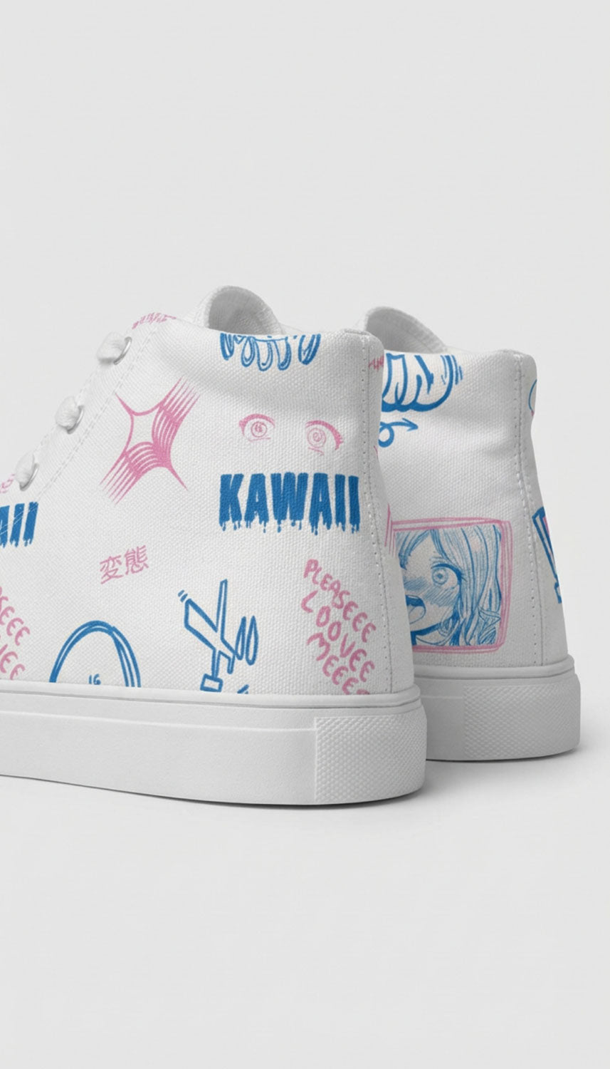 Men’s Notice Me Shoes by Yūjin Clothing featuring stylish design and comfortable fit, shown in a close-up of the footwear.