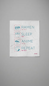 Anime Circle Blanket by Yūjin Clothing featuring a colorful anime-inspired circle design on soft fabric.
