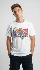 Yūjin Clothing Betrayal T-Shirt featuring a stylish graphic design on a comfortable black cotton tee for casual wear.