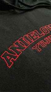 Anime Lover Essential Hoodie by Yūjin Clothing featuring a comfortable fit and anime-inspired design, perfect for fans.