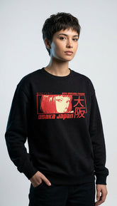 Yūjin Clothing Osaka sweatshirt featuring a comfortable fit, casual style, and soft fabric in a stylish design.