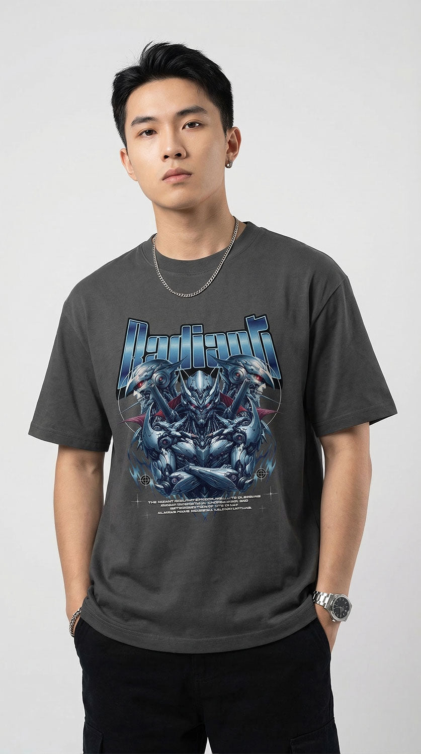 Radiant Oversized Faded T-Shirt