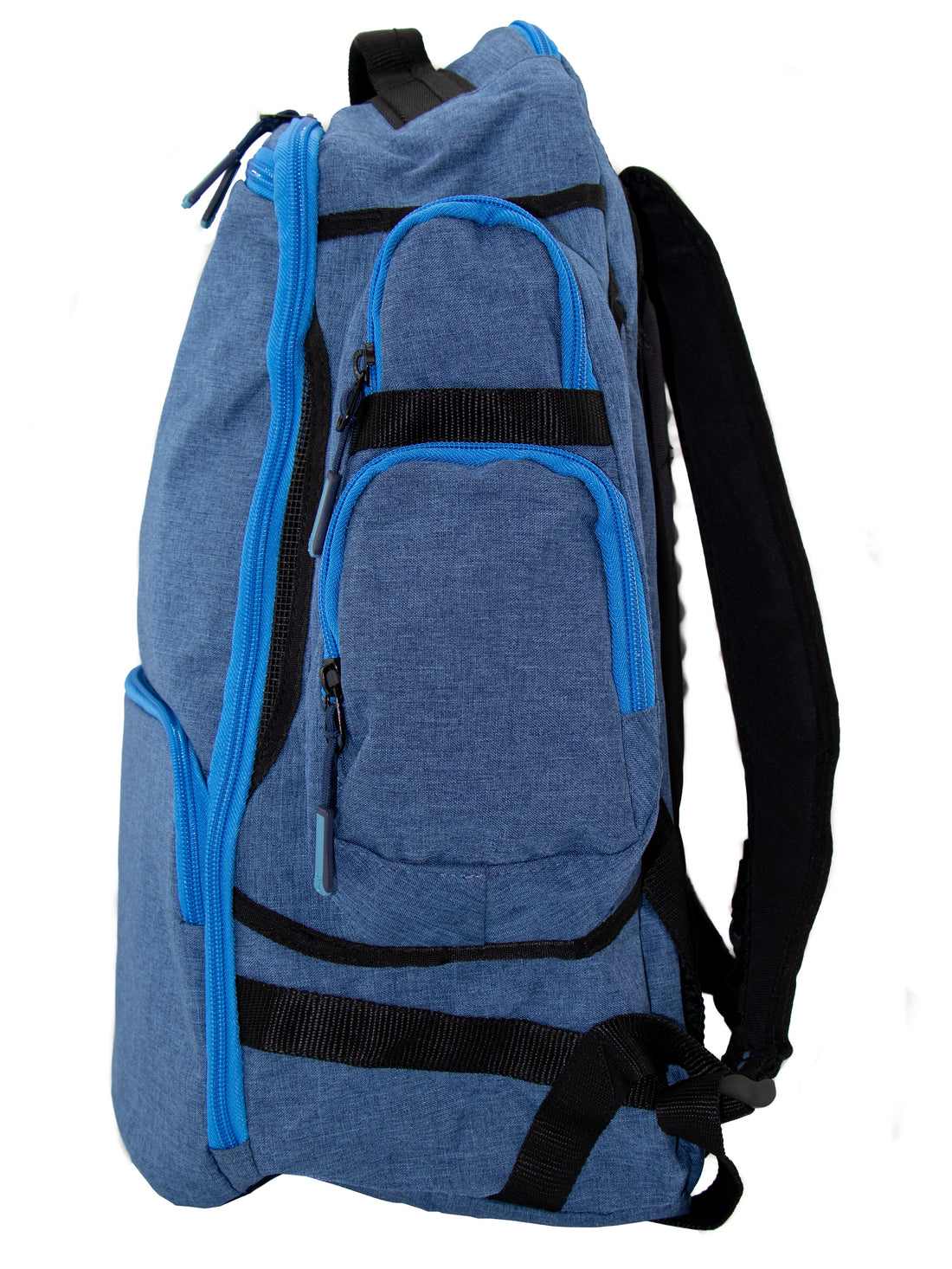 Simple White Water Life Day Trip Backpack with adjustable straps and multiple compartments for outdoor adventures.
