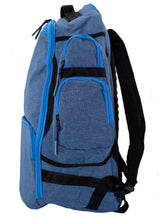 Simple White Water Life Day Trip Backpack with adjustable straps and multiple compartments for outdoor adventures.