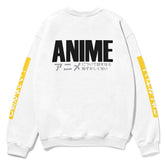 Anime Talk sweatshirt by Yūjin Clothing featuring a stylish anime-themed design on a comfortable sweatshirt.