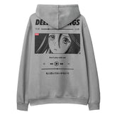 Yūjin Clothing Deep Feelings hoodie featuring a comfortable fit and stylish design, perfect for casual wear.